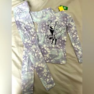 BabyGap, Disney edition Frozen Anna and Elsa pajamas.